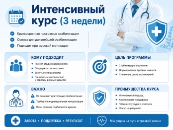 Реабилитация за 21 день в Зеленокумске